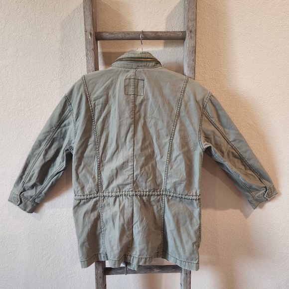 American Eagle Outfitters Women's Army Green Utility Jacket- Size Large - Picture 2 of 11